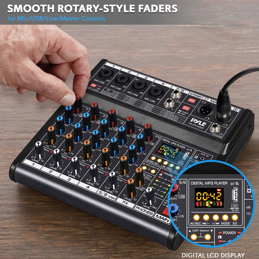 コンパクトオーディオミキサー プロオーディオインターフェース - Audio Interface のレビューと価格