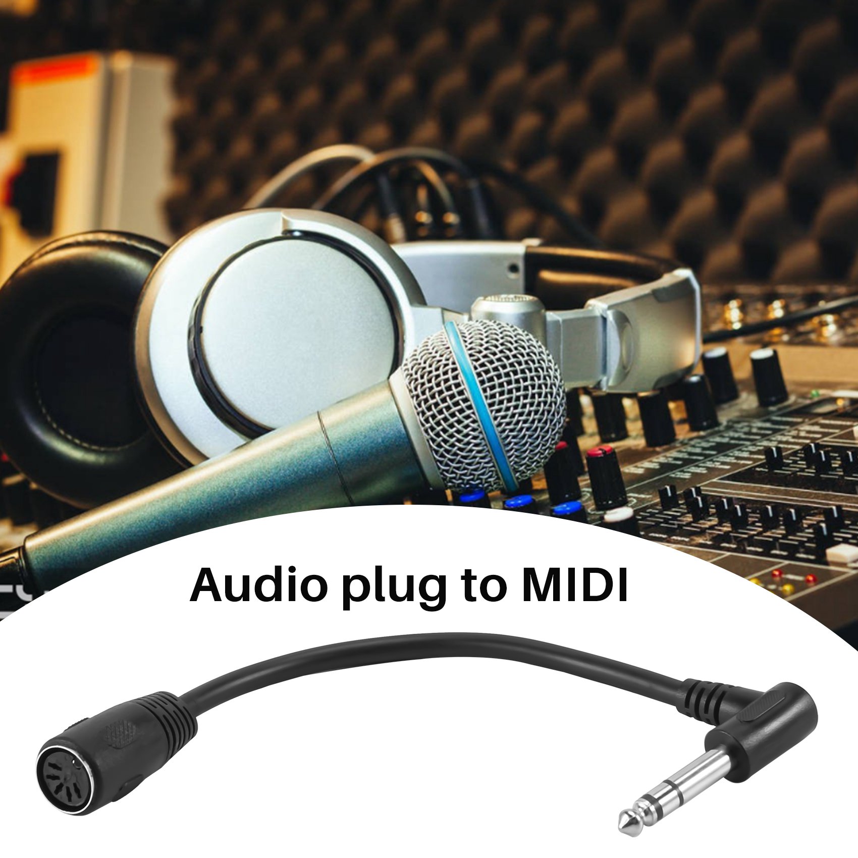 A62T MIDIケーブル、5ピンDIN（メス）-6.35m - Trs Cable のレビューと価格